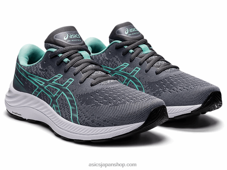 ゲルエキサイト9ワイド L20V2666Asics シートロック/オアシスグリーン