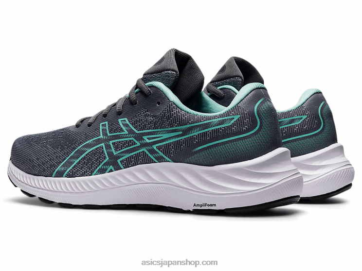 ゲルエキサイト9ワイド L20V2666Asics シートロック/オアシスグリーン