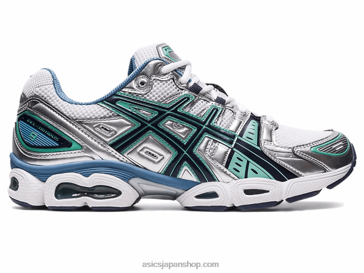 ゲルニンバス 9 L20V266Asics ホワイト/ピュアシルバー