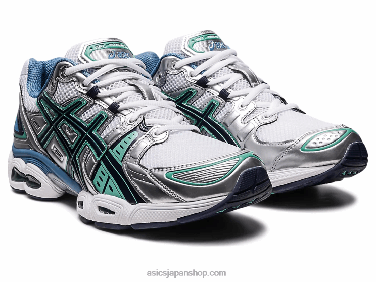 ゲルニンバス 9 L20V266Asics ホワイト/ピュアシルバー