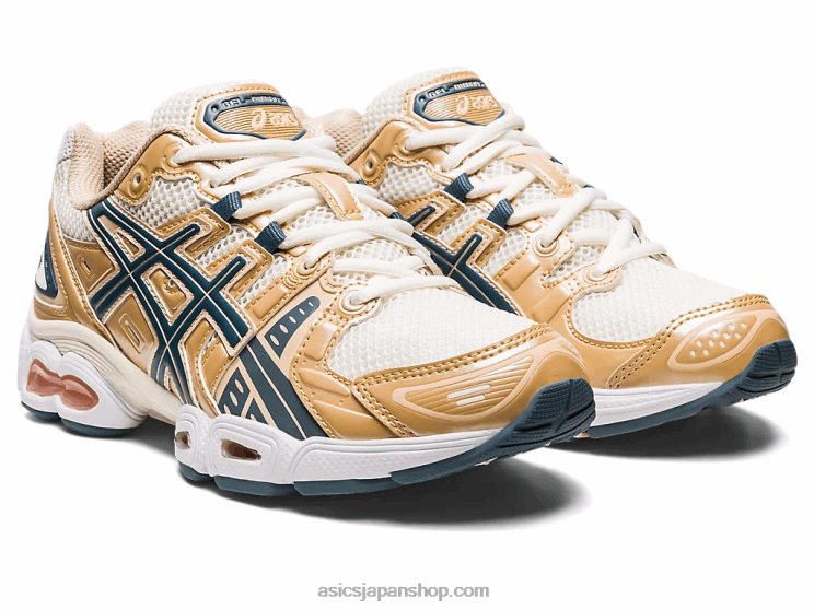 ゲルニンバス 9 L20V2701Asics クリーム/鉄被覆