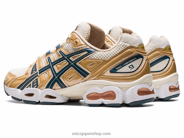 ゲルニンバス 9 L20V2701Asics クリーム/鉄被覆