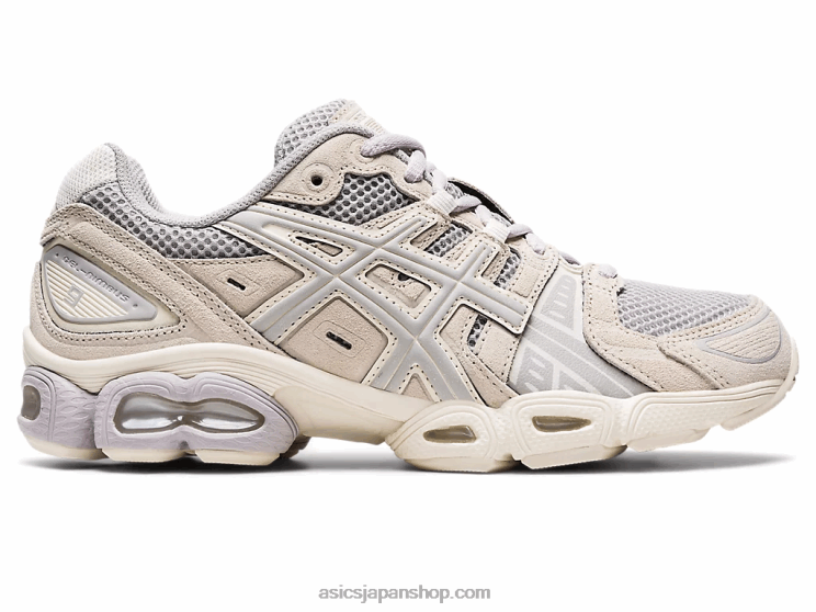 ゲルニンバス 9 L20V2704Asics オイスターグレー/バーチ