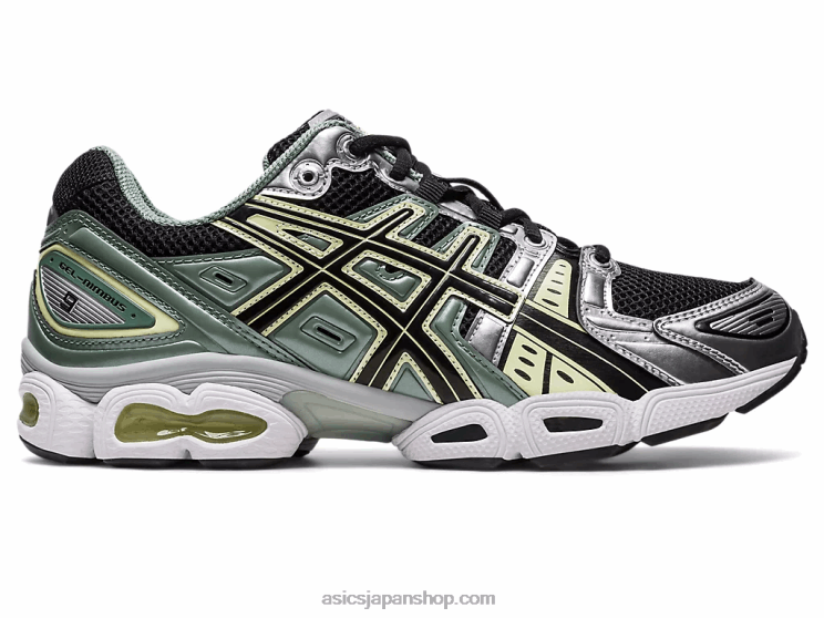 ゲルニンバス 9 L20V273Asics ブラック/ピュアシルバー