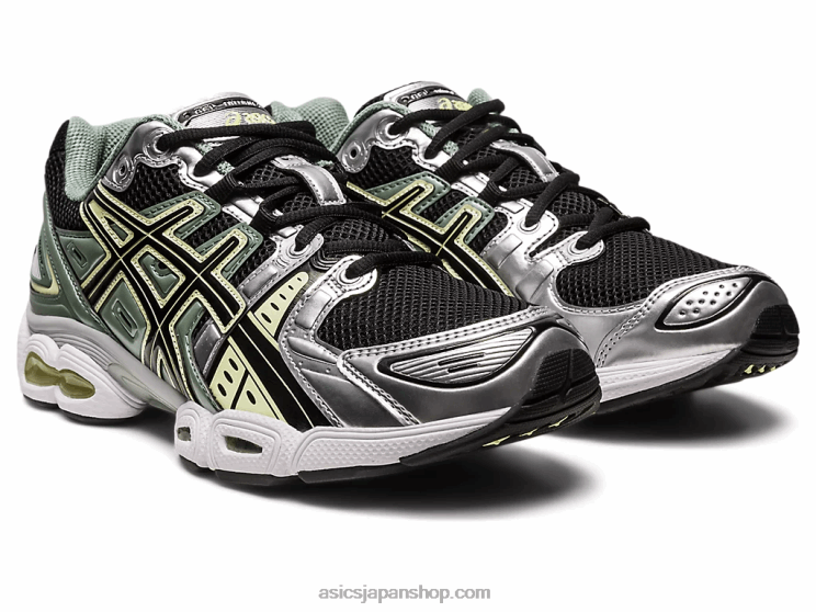 ゲルニンバス 9 L20V273Asics ブラック/ピュアシルバー