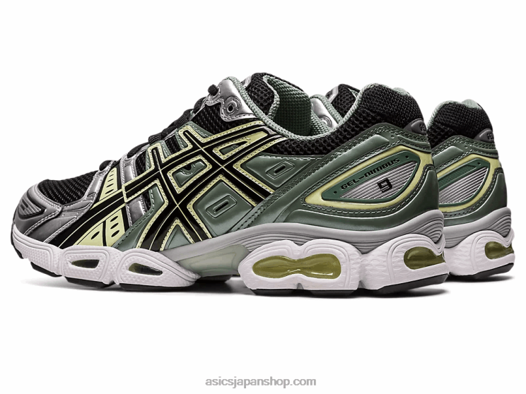 ゲルニンバス 9 L20V273Asics ブラック/ピュアシルバー