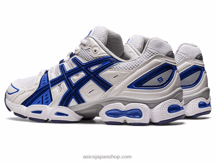 ゲルニンバス 9 L20V282 Asicsホワイト/インディゴブルー