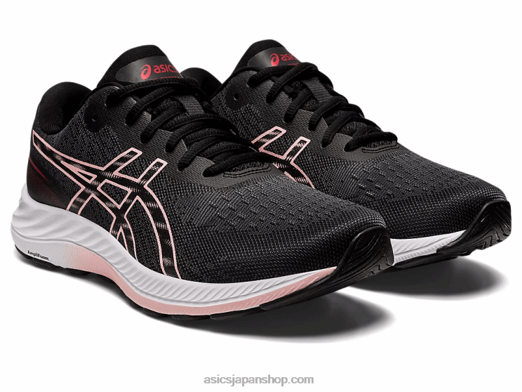 ゲルエキサイト9 L20V2856Asics ブラック/フロストローズ