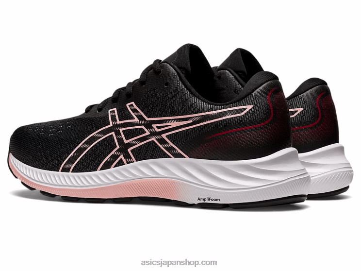 ゲルエキサイト9 L20V2856Asics ブラック/フロストローズ