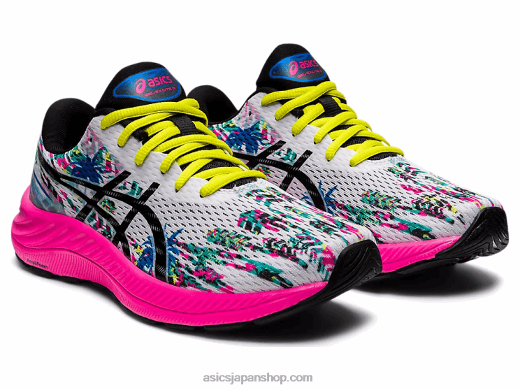 ゲルエキサイト9 L20V3229Asics 白黒