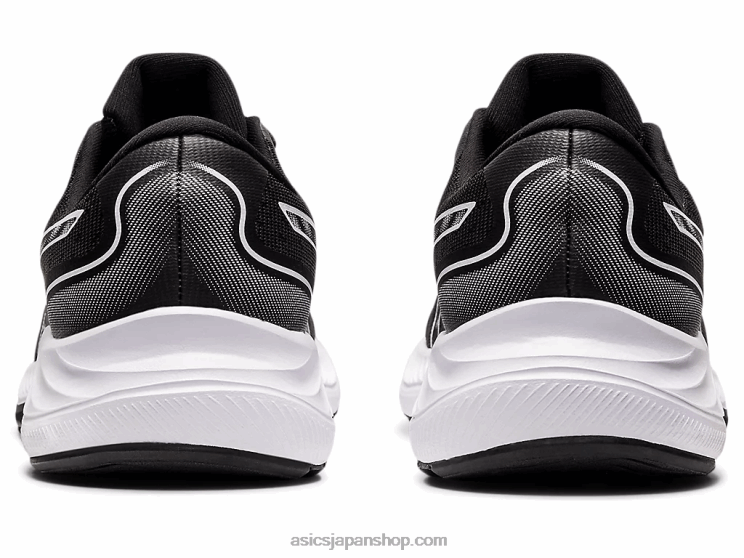 ゲルエキサイト9 L20V3235Asics 黒、白