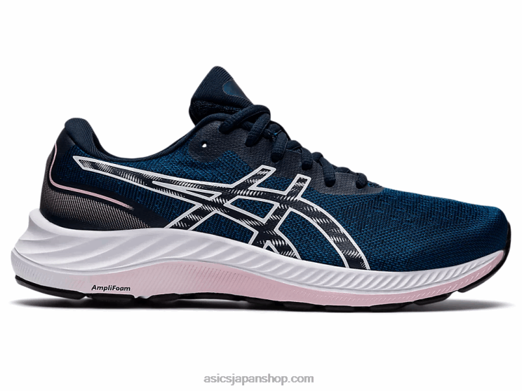 ゲルエキサイト9 L20V3245Asics マコブルー/ホワイト