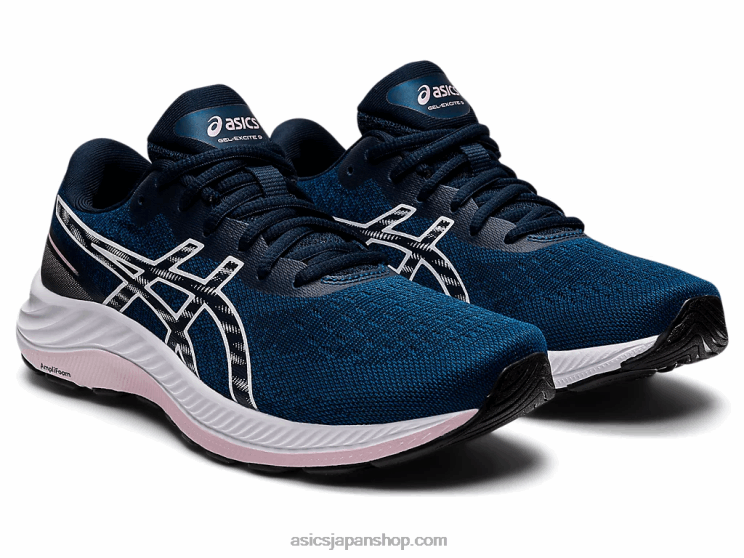 ゲルエキサイト9 L20V3245Asics マコブルー/ホワイト