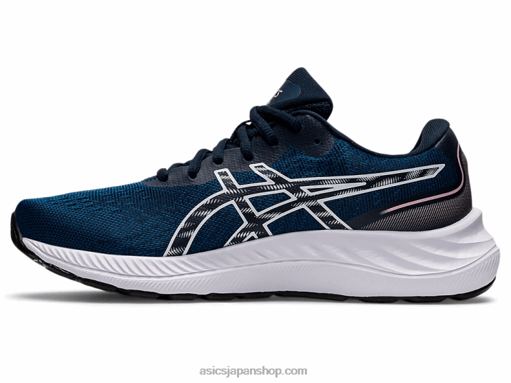 ゲルエキサイト9ワイド L20V3248Asics マコブルー/ホワイト