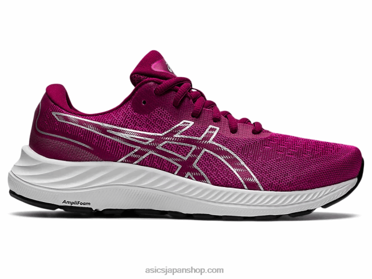 ゲルエキサイト9 L20V3257Asics フューシャレッド/ピュアシルバー