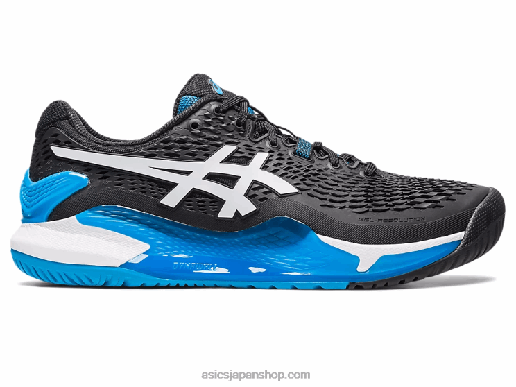 ゲル解像度 9 L20V355Asics 黒、白
