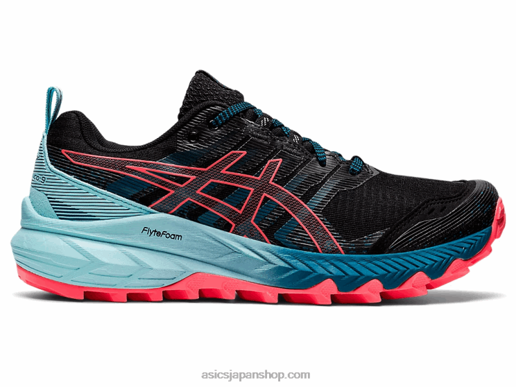 ゲルトラブコ 9 L20V3888Asics ブラック/ブレイジングコーラル