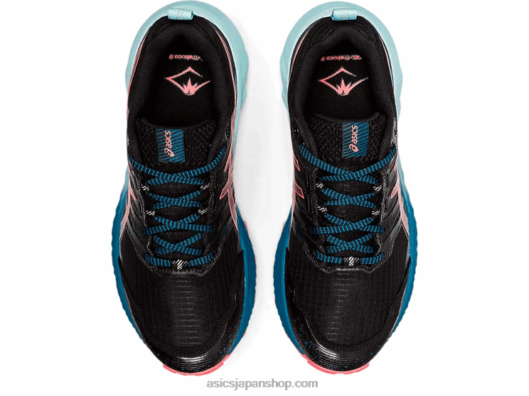 ゲルトラブコ 9 L20V3888Asics ブラック/ブレイジングコーラル