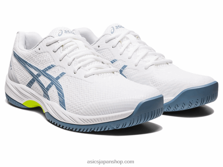 ゲルゲーム9 L20V410Asics ホワイト/スチールブルー