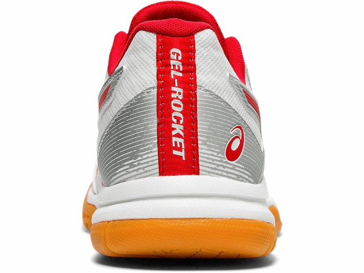 ゲルロケット9 L20V4202Asics ホワイト/クラシックレッド
