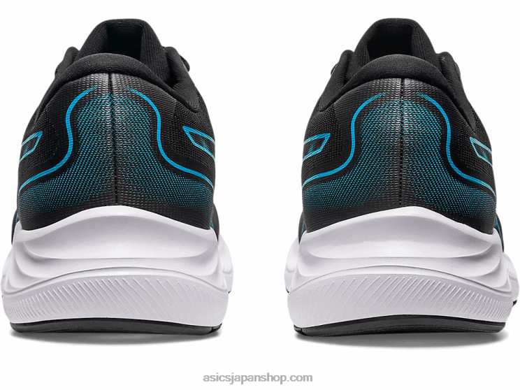 ゲルエキサイト9 L20V428Asics ブラック/アイランドブルー