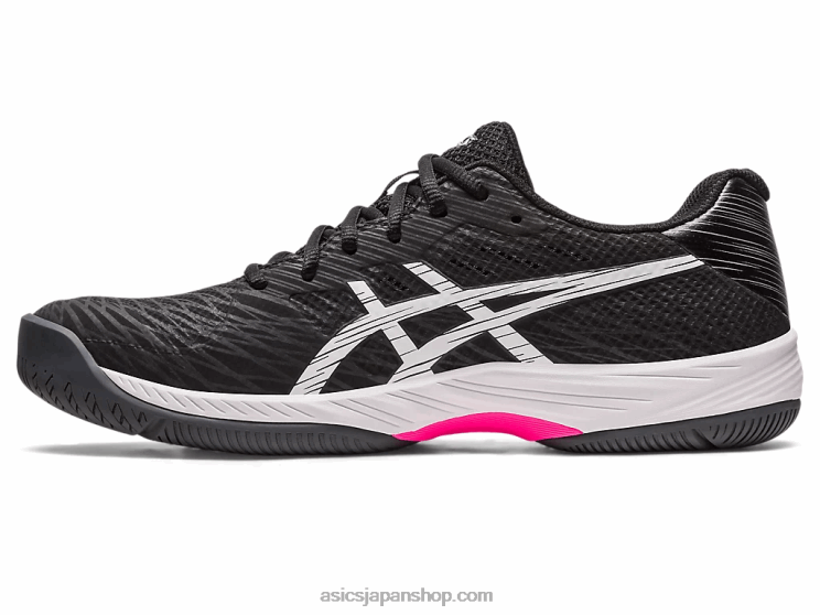 ゲルゲーム9 L20V452Asics ブラック/ホットピンク