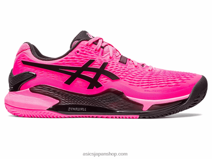 ゲル解像度 9 クレイ L20V49Asics ホットピンク/ブラック