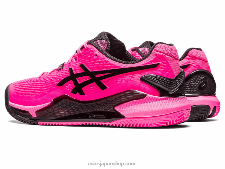 ゲル解像度 9 クレイ L20V49Asics ホットピンク/ブラック