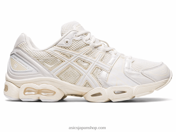 ジェシカ・ゴンサルベスのゲル・ニンバス 9 L20V696Asics クリーム/ホワイト