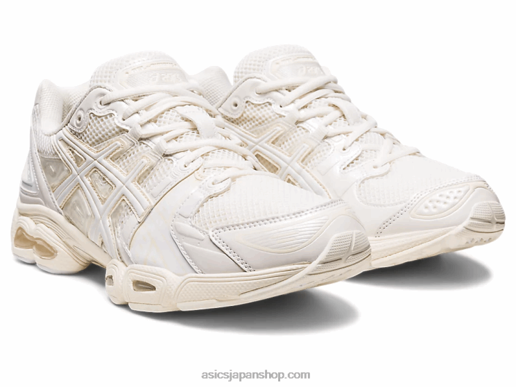 ジェシカ・ゴンサルベスのゲル・ニンバス 9 L20V696Asics クリーム/ホワイト
