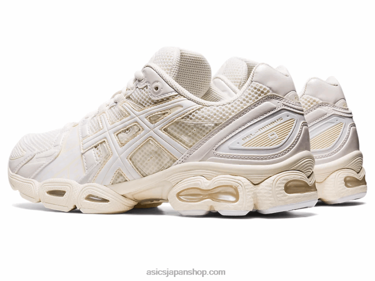 ジェシカ・ゴンサルベスのゲル・ニンバス 9 L20V696Asics クリーム/ホワイト