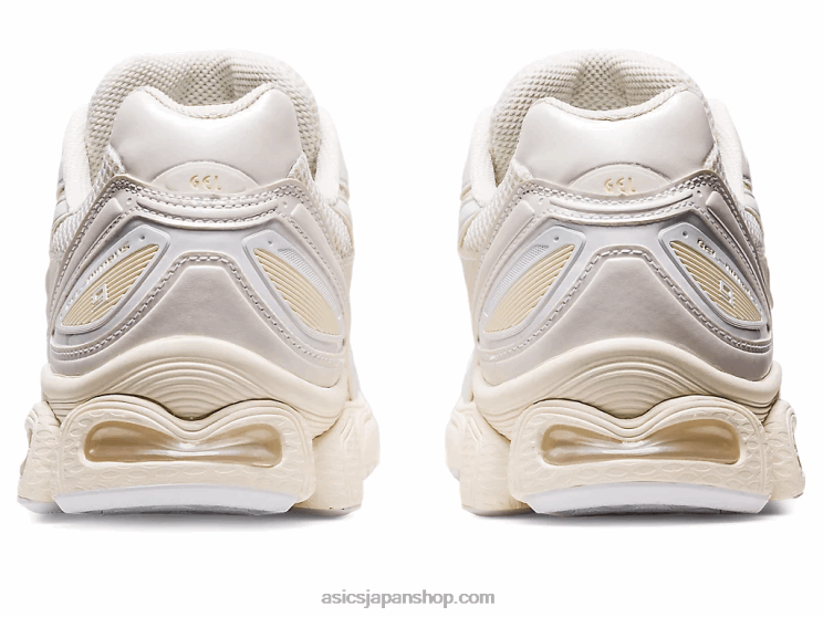 ジェシカ・ゴンサルベスのゲル・ニンバス 9 L20V696Asics クリーム/ホワイト