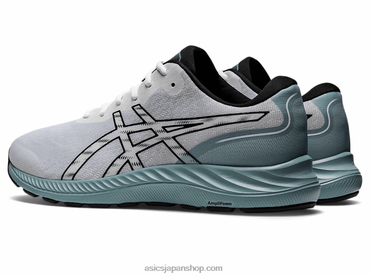ゲルエキサイト9 L20V783Asics 白黒