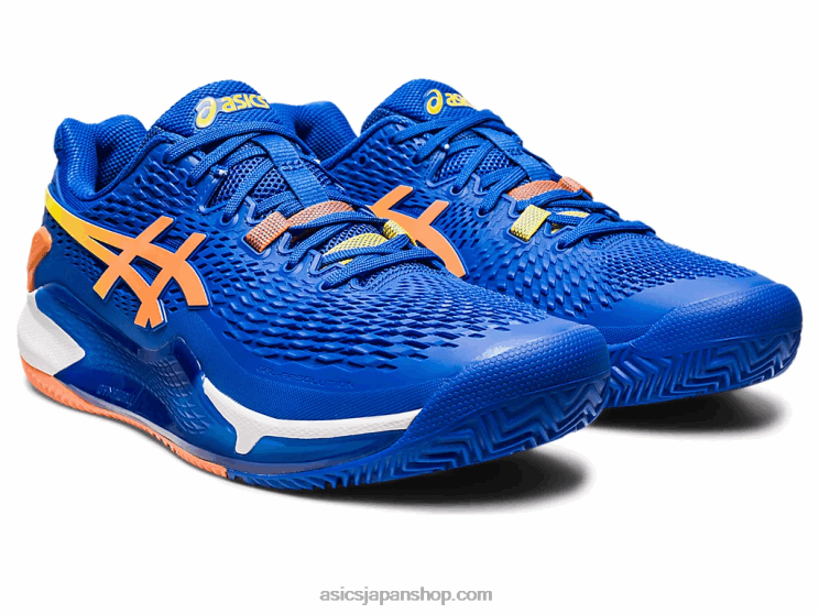 ゲル解像度 9 クレイ L20V89Asics マグロブルー/サンピーチ