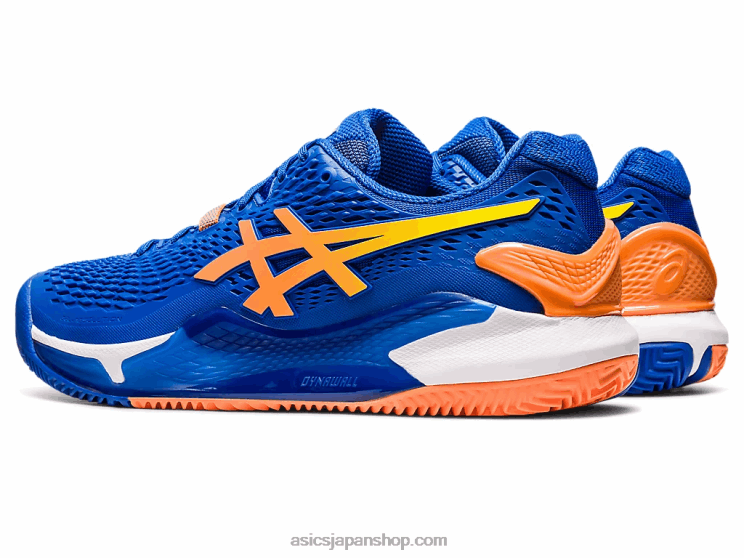 ゲル解像度 9 クレイ L20V89Asics マグロブルー/サンピーチ