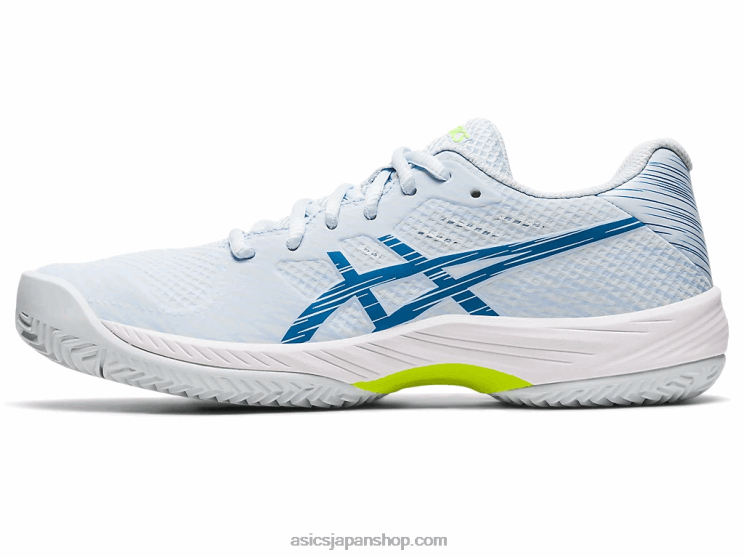 ゲルゲーム 9 クレー/OC L20V2560Asics スカイ/リボーンブルー