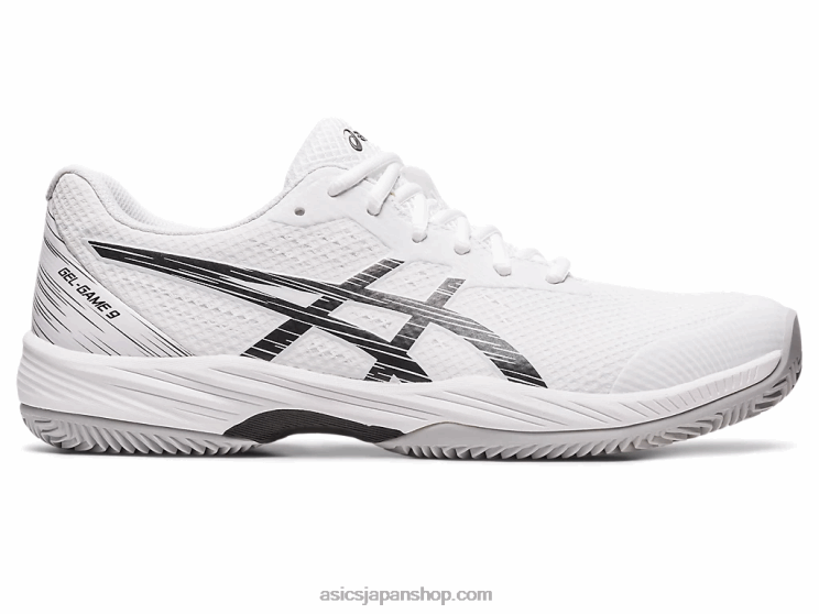 ゲルゲーム 9 クレー/OC L20V432Asics 白黒