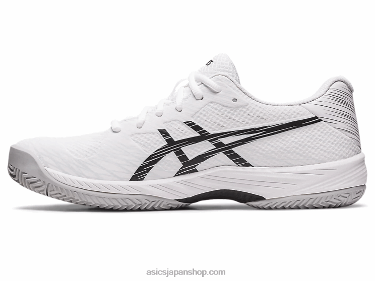 ゲルゲーム 9 クレー/OC L20V432Asics 白黒