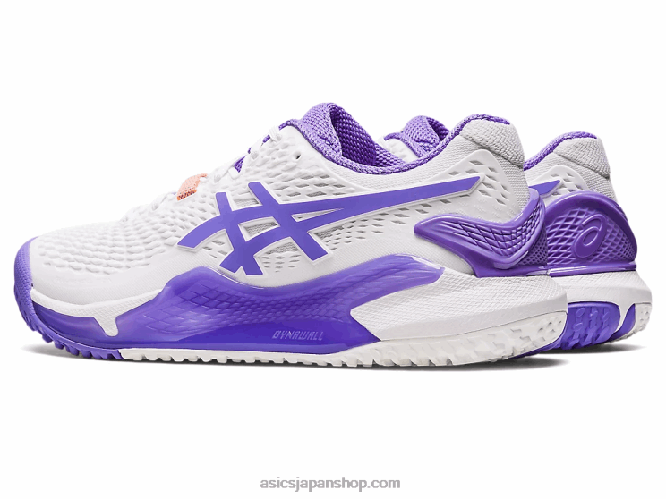ゲル解像度 9 oc L20V2528Asics ホワイト/アメジスト