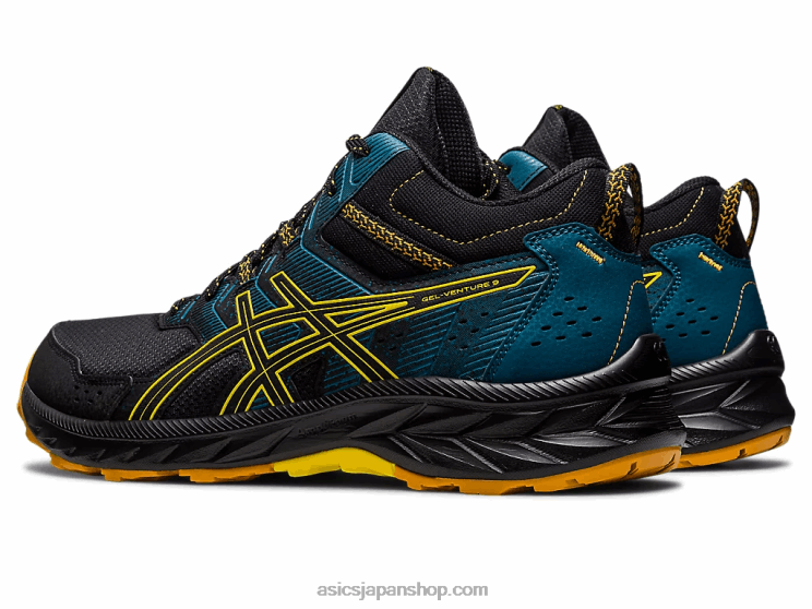 ジェルベンチャー 9mt L20V125Asics ブラック/ゴールデンイエロー