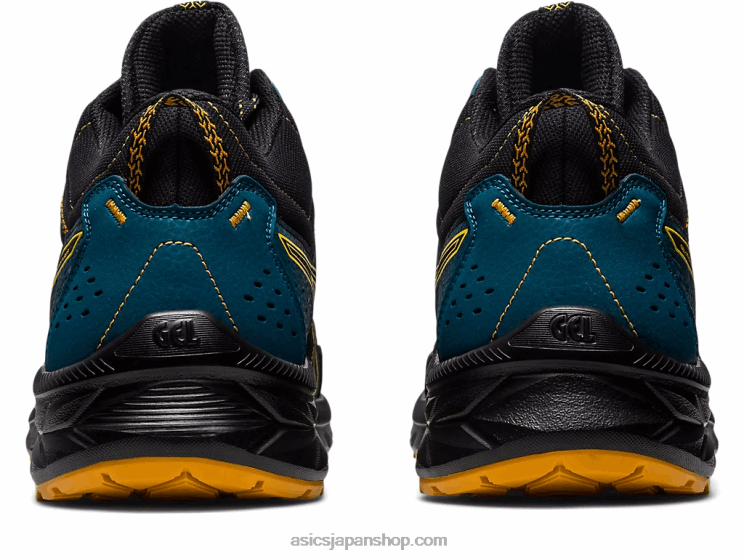 ジェルベンチャー 9mt L20V125Asics ブラック/ゴールデンイエロー