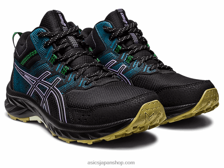 ジェルベンチャー 9mt L20V2224Asics ブラック/デジタルバイオレット