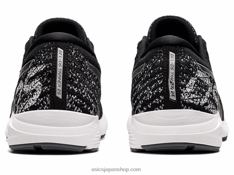 ゲルDSトレーナー26 L20V1883Asics ブラック/ピュアシルバー
