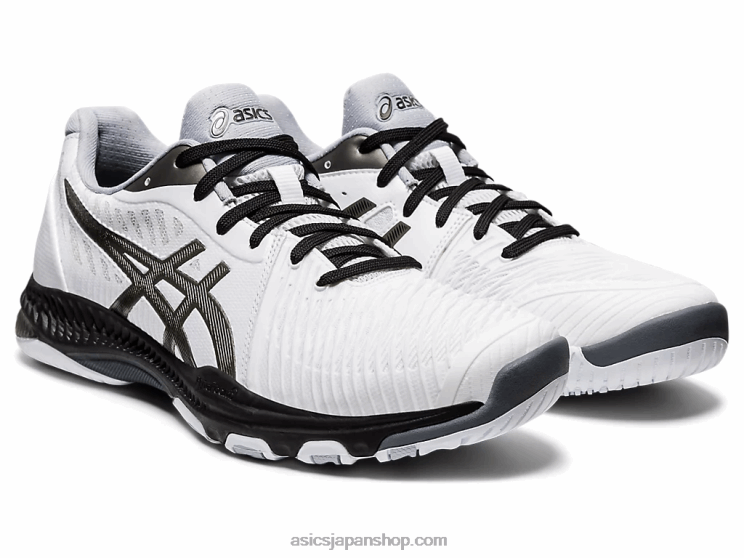 ネットバーナーバリスティックFF2 L20V1872Asics ホワイト/ガンメタル