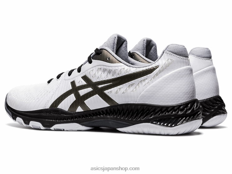 ネットバーナーバリスティックFF2 L20V1872Asics ホワイト/ガンメタル