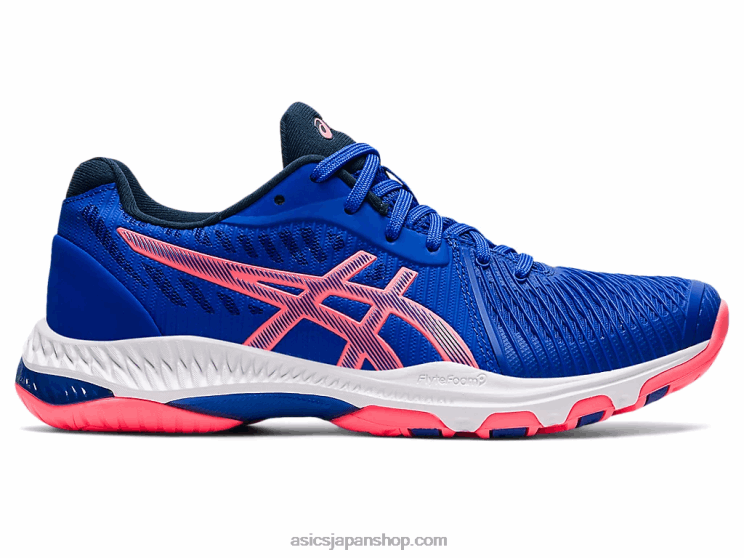 ネットバーナーバリスティックFF2 L20V2356Asics ラピスラズリブルー/ブレイジングコーラル