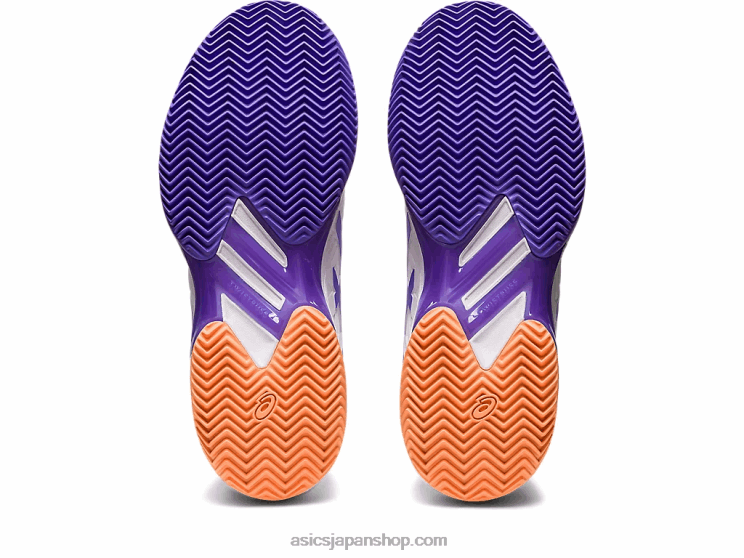 ソリューションスピードFF2クレイ L20V2551Asics ホワイト/アメジスト