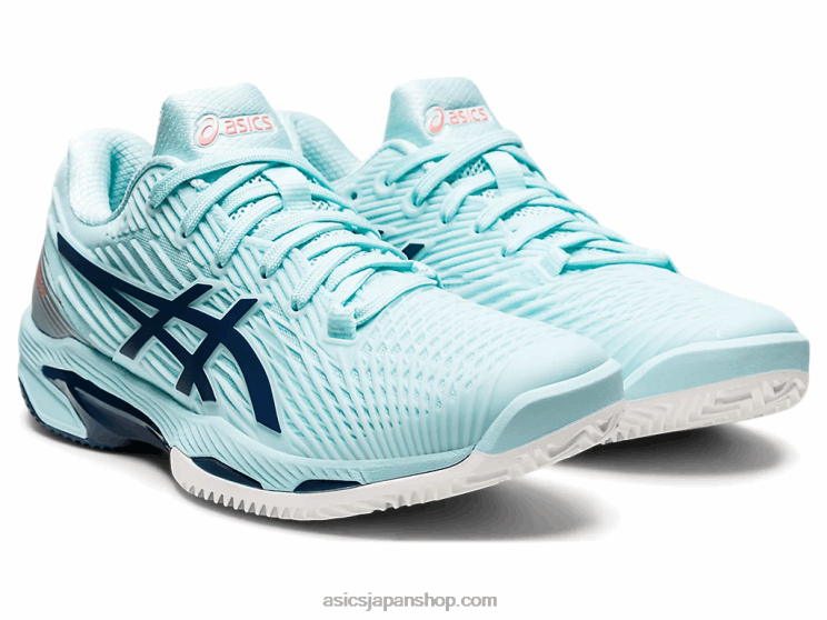ソリューションスピードFF2クレイ L20V3600Asics クリアブルー/ライトインディゴ