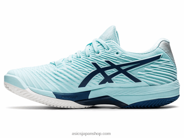 ソリューションスピードFF2クレイ L20V3600Asics クリアブルー/ライトインディゴ
