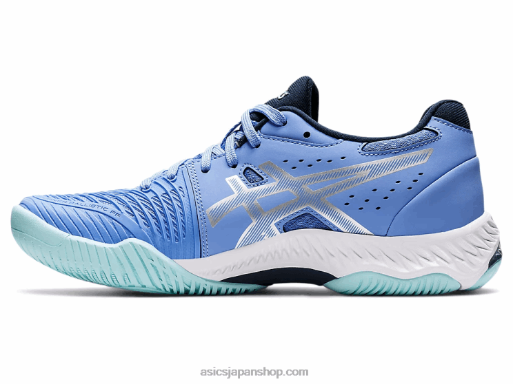 ネットバーナーバリスティックFF2 L20V3606Asics ツルニチニチソウブルー/ピュアシルバー